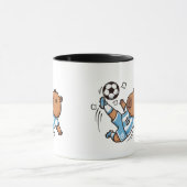 かわいいサッカーリスザルマグカップ マグカップ (中央)