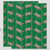 かわいいサッカー紙シート (正面/裏面)