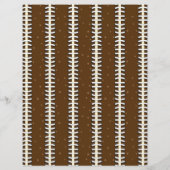 かわいいサッカー紙シート (裏面)