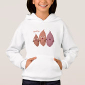 かわいいサツマイモの漫画野菜 (正面)