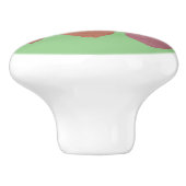 かわいいサツマイモの漫画野菜 セラミックノブ (側面)