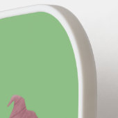 かわいいサツマイモの漫画野菜 ピックルボールラケット (左詳細)