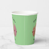 かわいいサツマイモの漫画野菜 紙コップ (右)