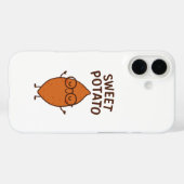 かわいいサツマイモのiPhoneケース Case-Mate iPhoneケース (裏面 (横))
