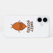 かわいいサツマイモのiPhoneケース iPhone 16ケース (裏面横)