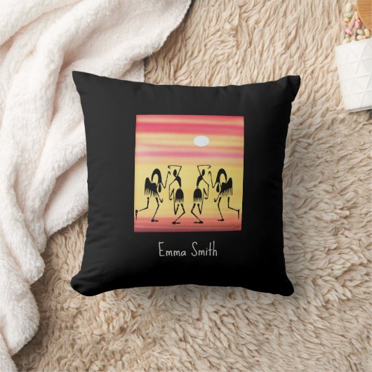 かわいいサニーデイブレイクダンス クッション (ブランケット)