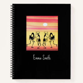 かわいいサニーデイブレイクダンス ノートブック