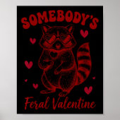 かわいいサバゲーバレンタインラッコ ポスター (正面)