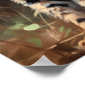 かわいいサバンナ猫アートプリントポスター ポスター (角)