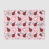 かわいいサビトンボの模様のティッシュペーパー 薄葉紙 (正面)