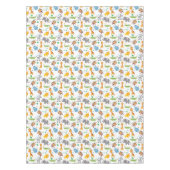 かわいいサファリの動物の子供部屋パターン テーブルクロス (正面)