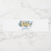 かわいいサファリの動物パーソナライズされたの赤ちゃん ペットボトルラベル (シングルラベル)