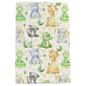 かわいいサファリアニマルズ抱き枕 ミディアムペーパーバッグ (正面)