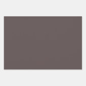 かわいいサファリウォーターカラー誕生日 ラッピングペーパーシート (正面3)