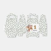 かわいいサファリキリン野生動物の子供のアクセント枕 フェイバーボックス (折り畳みなし)