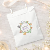 かわいいサファリジャングルボーイズ赤ちゃんシャワー フェイバーバッグ (クリップ留めされた状態)