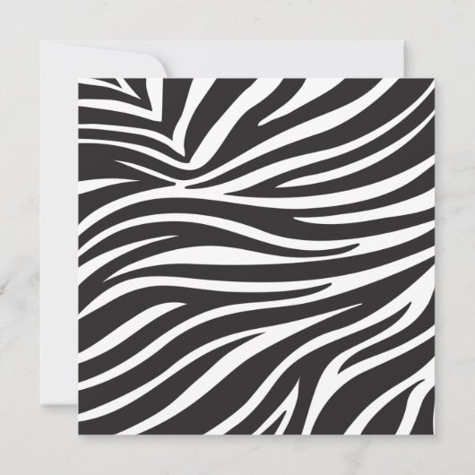 かわいいサファリジャングル動物ベビーシャワー招待状 招待状 (裏面)