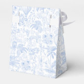 かわいいサファリトイレデジュイベビージャーシャワーありがとう フェイバーボックス (裏面サイド)