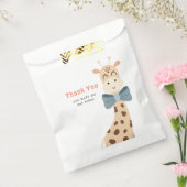 かわいいサファリパーティー動物子供の誕生日 フェイバーバッグ (封をした状態)