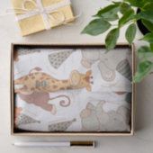 かわいいサファリパーティー動物 薄葉紙 (ギフト)