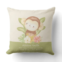 かわいいサファリモンキーグリーンストライプ誕生統計