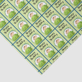 かわいいサファリモンキーハッピーバースデーパターン 薄葉紙 (詳細)