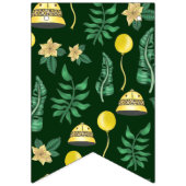 かわいいサファリ動物ゾウ歓迎ベビーシャワー バンティングフラッグ (第2の旗)