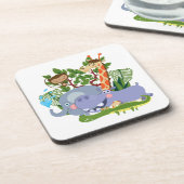 かわいいサファリ動物 コースター (左側)