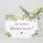 かわいいサボテンの花の仲間になってくれる？ 招待状 (スタンド正面)