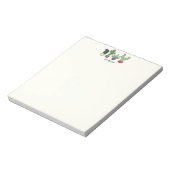 かわいいサボテンの鉢植えが好き  ノートパッド (回転)