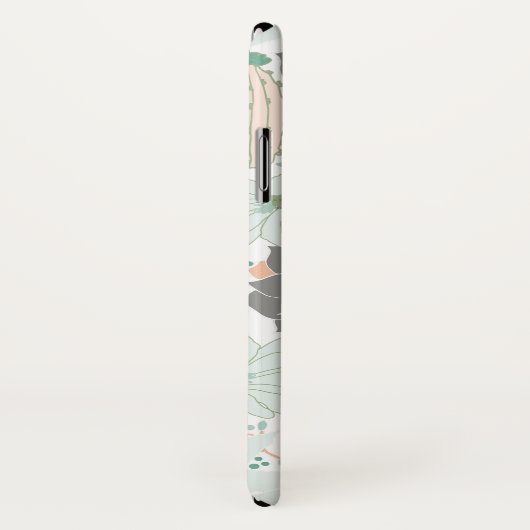 かわいいサボテン柄 Case-Mate iPhoneケース (裏面/右)