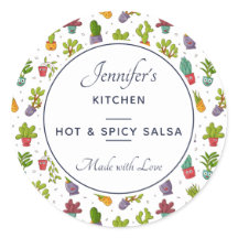 かわいいサボテン自然多肉パターンキッチン