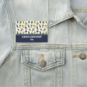 かわいいサボテン自然多肉模様 名札 (インサイチュ)