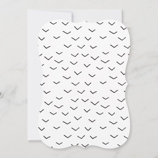 かわいいサボテン赤ちゃんシャワー多肉植物招待状 招待状 (裏面)