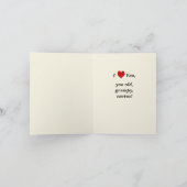 かわいいサボテン シーズンカード (内部)