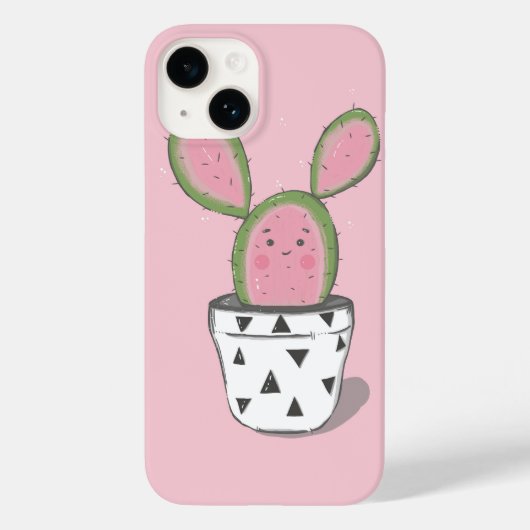 かわいいサボテン Case-Mate iPhoneケース (裏面)