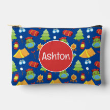 かわいいサマーキャンプパターン