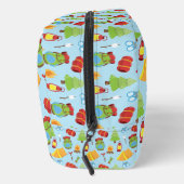 かわいいサマーキャンプパターン ドップキット (右)