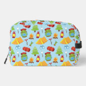 かわいいサマーキャンプパターン ドップキット (裏面)