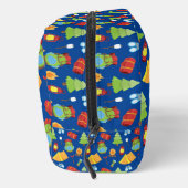 かわいいサマーキャンプパターン ドップキット (右)