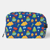 かわいいサマーキャンプパターン ドップキット (裏面)