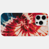 かわいいサマースパイラル絞り染め Case-Mate iPhoneケース (裏面 (横))