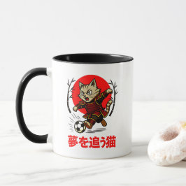 かわいいサムライサッカー日本アニメドリームチェイサー マグカップ