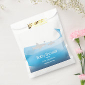 かわいいサメと海 |ベビーシャワーのお気に入りバッグ フェイバーバッグ (封をした状態)