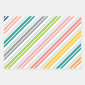 かわいいサメのクリスマスツリー ラッピングペーパーシート (正面2)