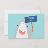 かわいいサメの仲間たち サンキューカード (正面)