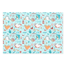 かわいいサメの柄