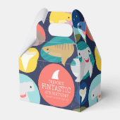 かわいいサメの種のお願い箱 フェイバーボックス (正面サイド)