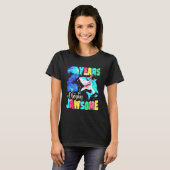 かわいいサメの誕生日 2歳 男の子 女の子 2歳の誕生日 Tシャツ (正面フル)