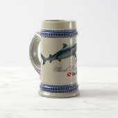 かわいいサメ好きのためのショットグラス ビールジョッキ (正面左)